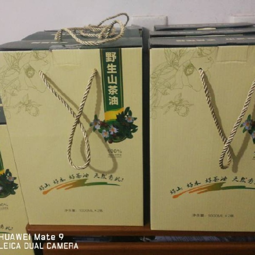 遂昌县压榨山茶油  深农山茶油礼盒装