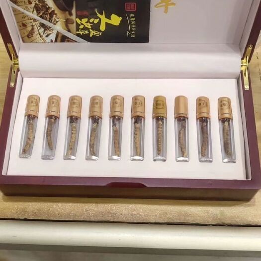 西宁冬虫夏草  2根/克青海玉树西藏那曲原产地一手货源10根礼盒装