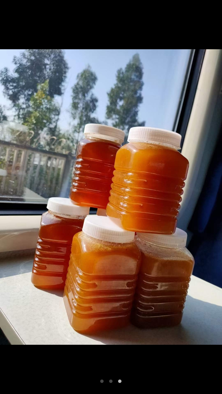 纯土蜂蜜自家的，有意者请联系，