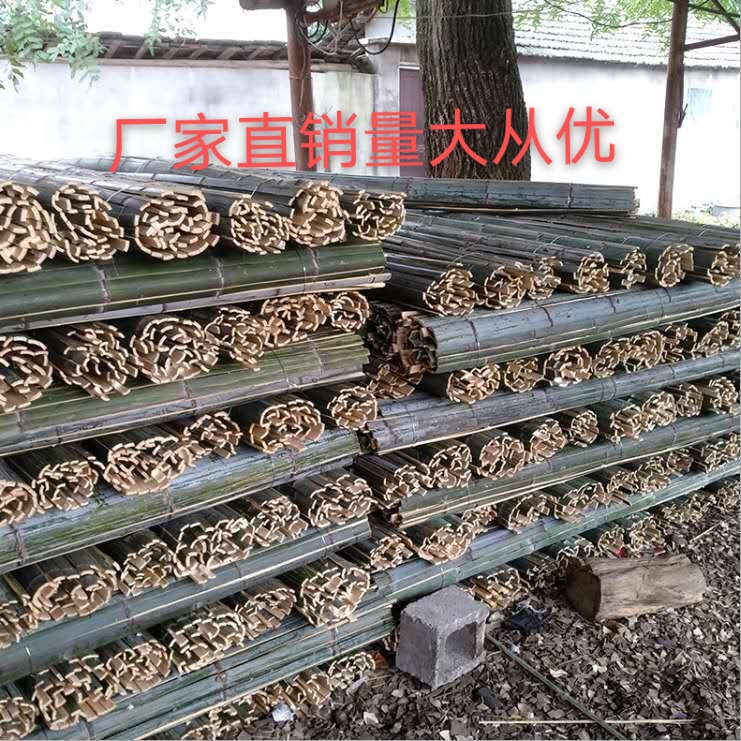竹片厂家 拱大小温室大棚用竹片接受各种规格定制量大价优