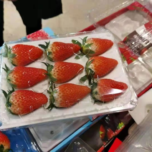 平度市草莓包装盒 精品草莓包装，抗摔，保鲜，外观时尚，卖相好，非常实用的一款。