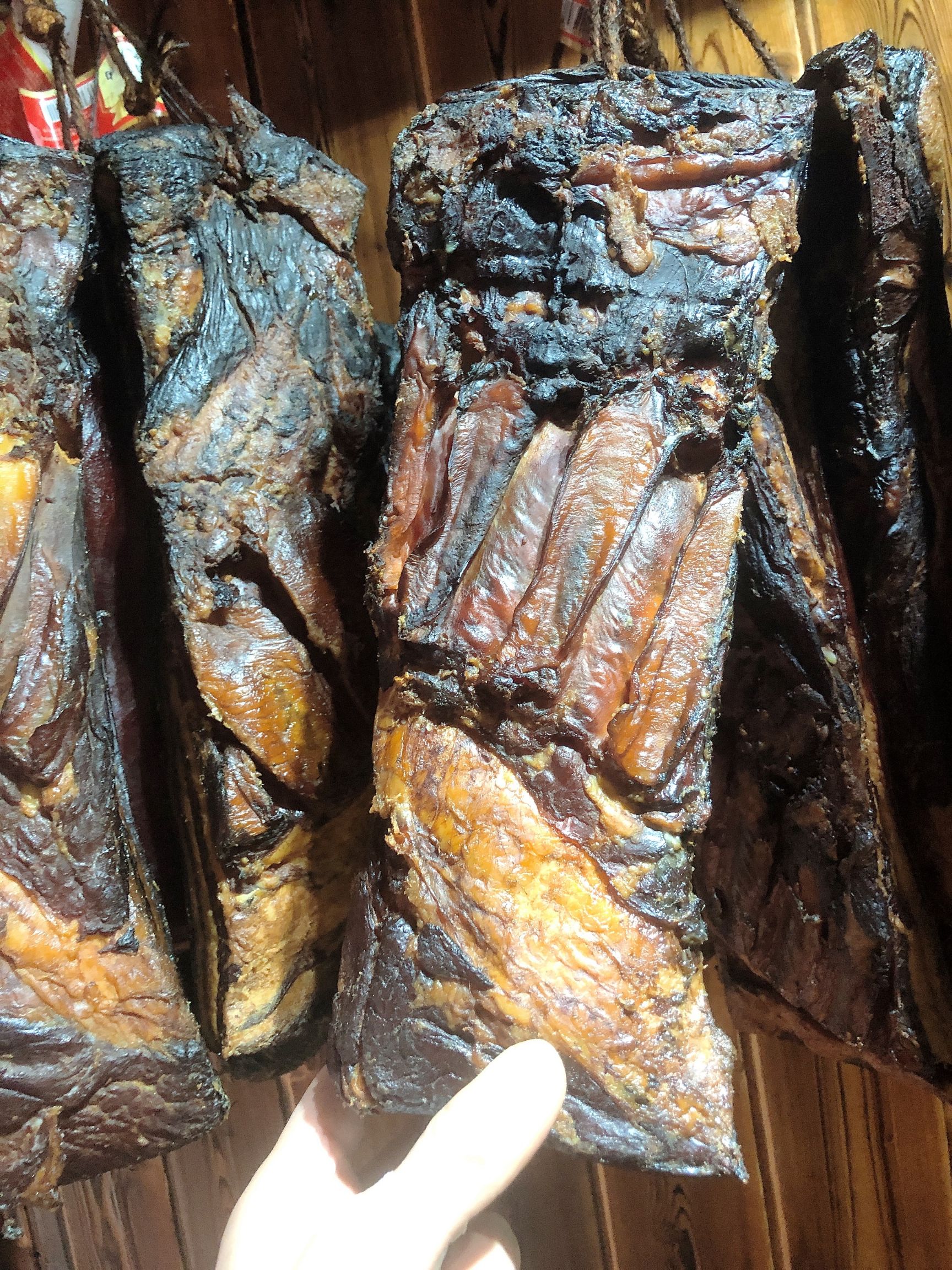  五花腊肉 湖南腊肉 挑骨黑五花肉