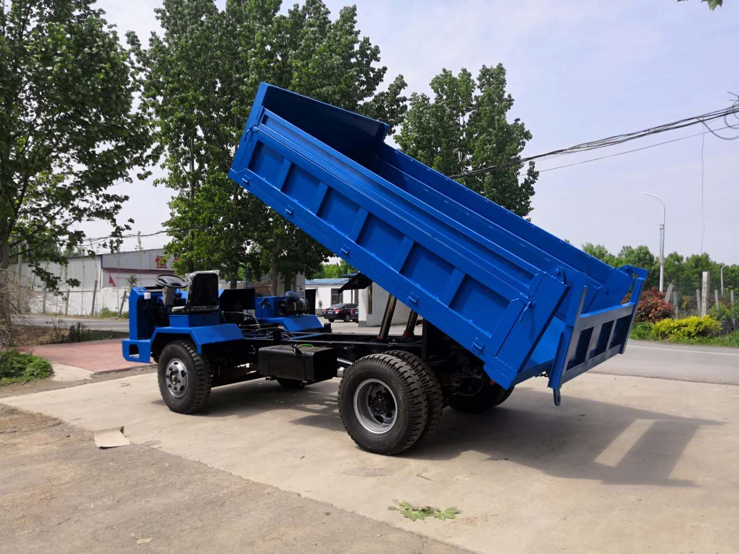 四不像车 毛竹车木头运输车四驱爬山王