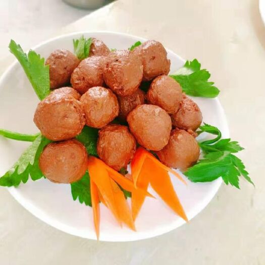 阳信县 牛肉丸子，涮火锅的食材。
