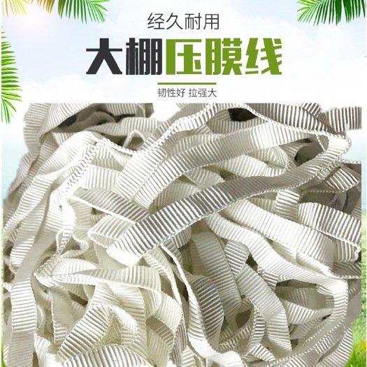 成都温室大棚压膜绳高强度压膜线耐用抗老化
