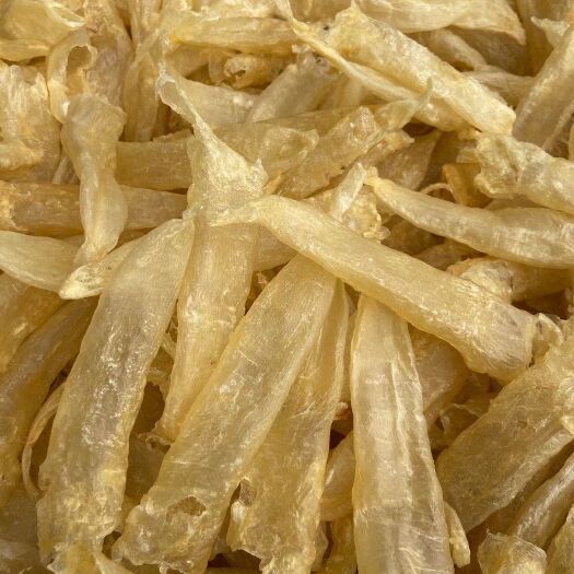 鱼胶一手货批发巴沙鱼胶筒咸水黄花胶巴西胶筒鱼肚足干胶身厚肉