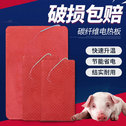 广州碳纤维仔猪电热板猪用小猪保温板宠物恒温加热板猪场养殖设备