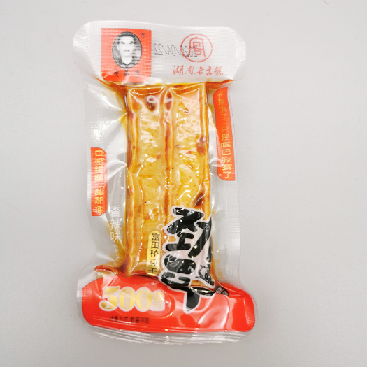 娄底湖南省富田桥毛永吉游浆休闲条形豆腐干500g