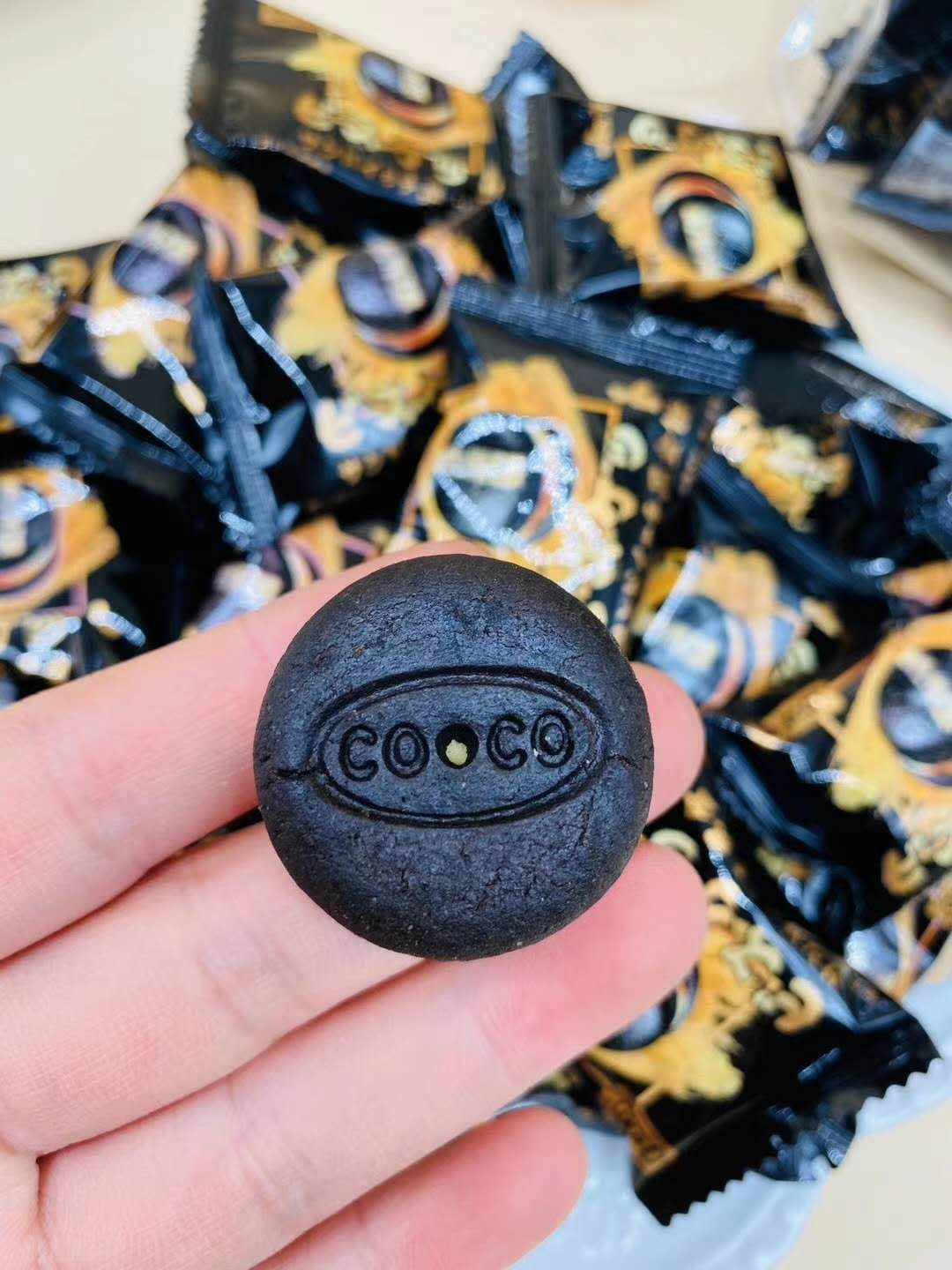 夹心饼干  俄罗斯COCO黑金饼