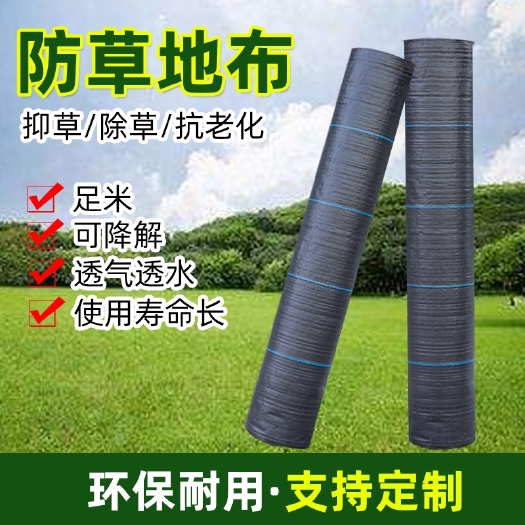 沭阳县防草布除草布抗老化果园果树遮草盖草布防草布防草布农用园艺地布