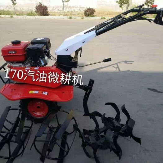 莱州市汽油170两驱四驱微耕机农业园林大棚除草翻土