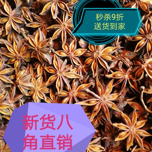 玉林新货大红八角碎片干枝大料春花八角调味香火锅料水汤八角