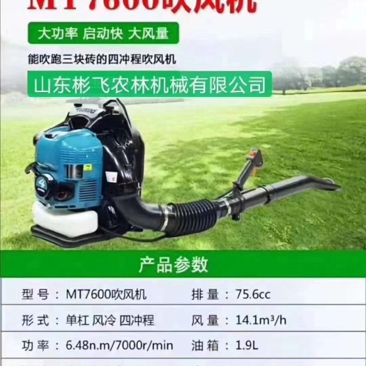 臨沂背負式汽油吹風機大棚吹雪機大功率風力滅火機公路吹葉鼓風機
