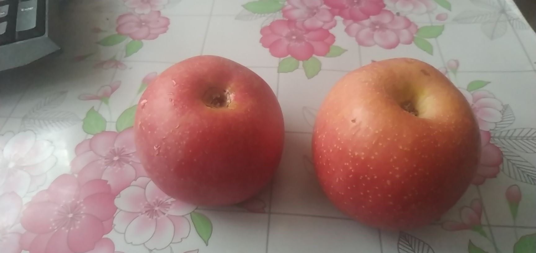 红宝石甜苹果 纸+膜袋 条红+片红 特级果