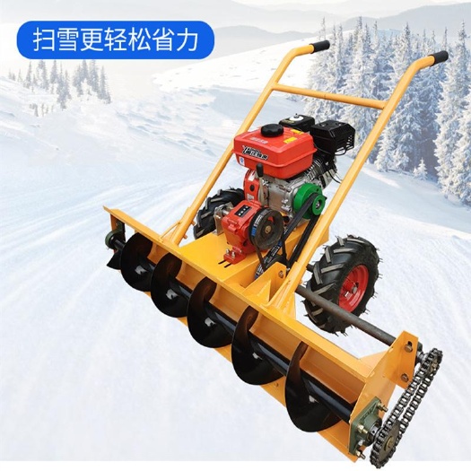 濟寧街道小區(qū)路面除雪機  汽油款清雪機  魚塘馬路除雪鏟