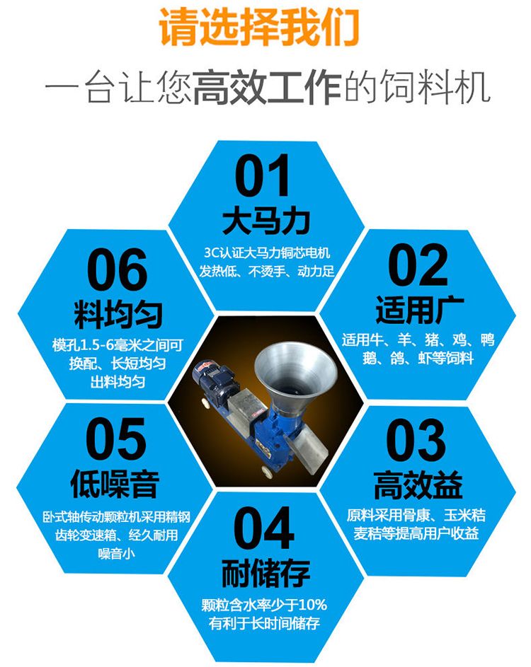 华亿兄弟大型兔料颗粒机KL-260型牛羊饲料颗粒机的价格