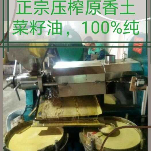 金华原香菜油  孝顺小妹纯香压榨土菜籽油