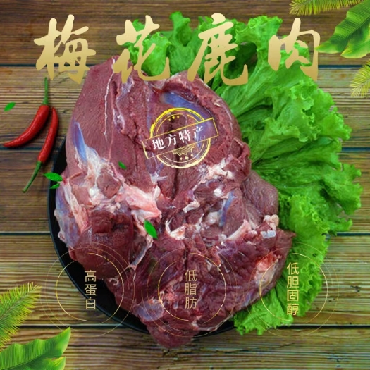 长春吉林鹿肉 鹿肉细腻 新鲜鹿精肉 鹿肉也味十足大量批发