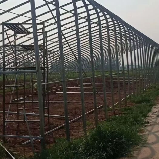 东台市种植大棚  玻璃温室养殖蔬菜大棚