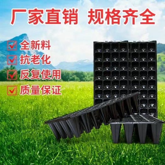 穴盘/育苗盘  育苗盘穴盘多肉蔬菜种植芽菜盘平盘加厚苗木播种