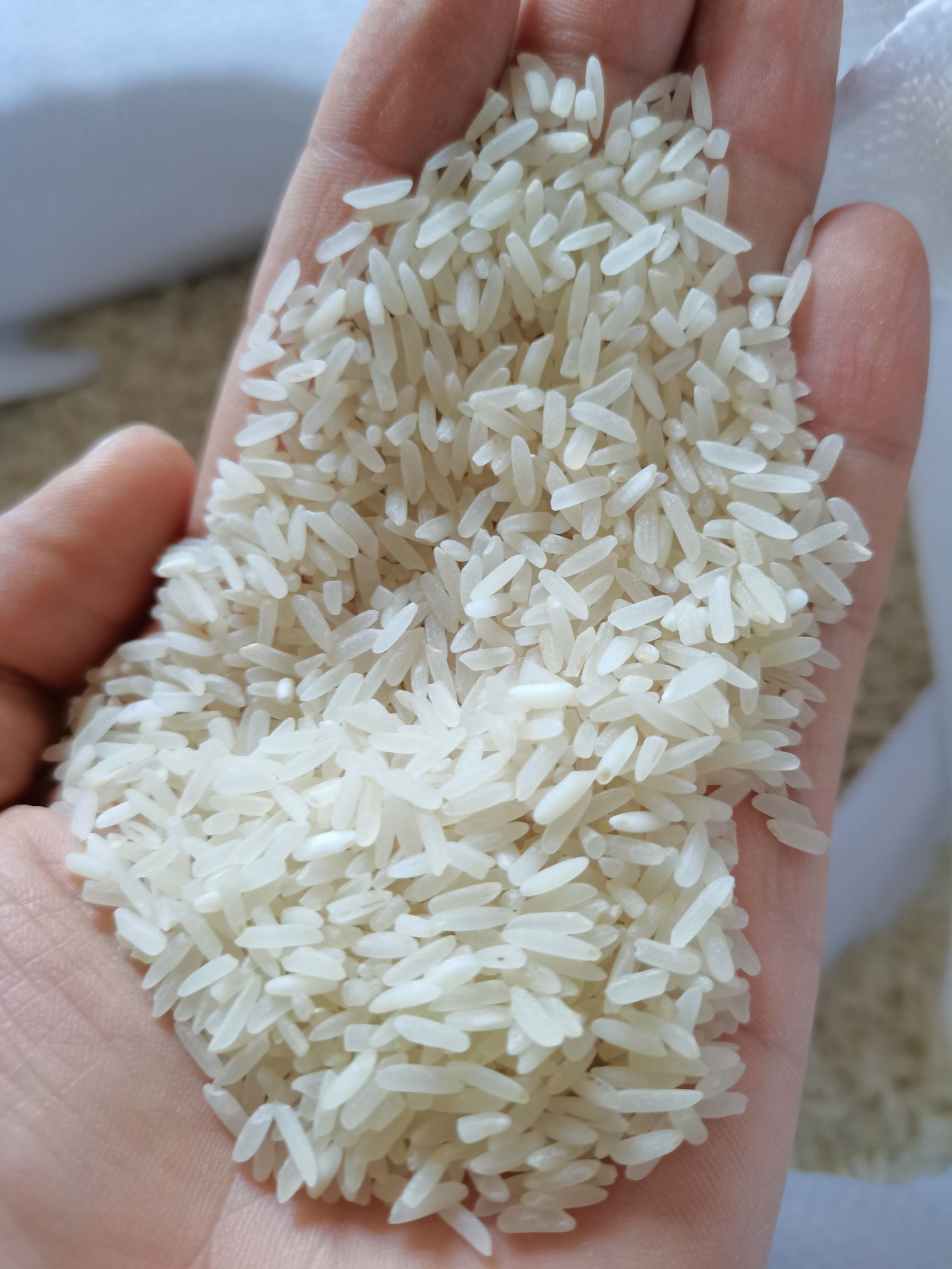 油粘米  软粘，无抛光，油性，口感可观