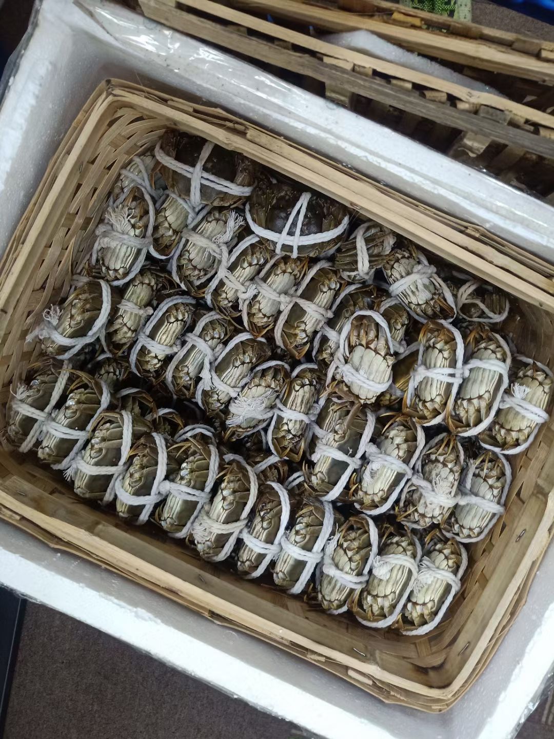 生态大闸蟹  大闸蟹，人工放养，自然生长，只只足两