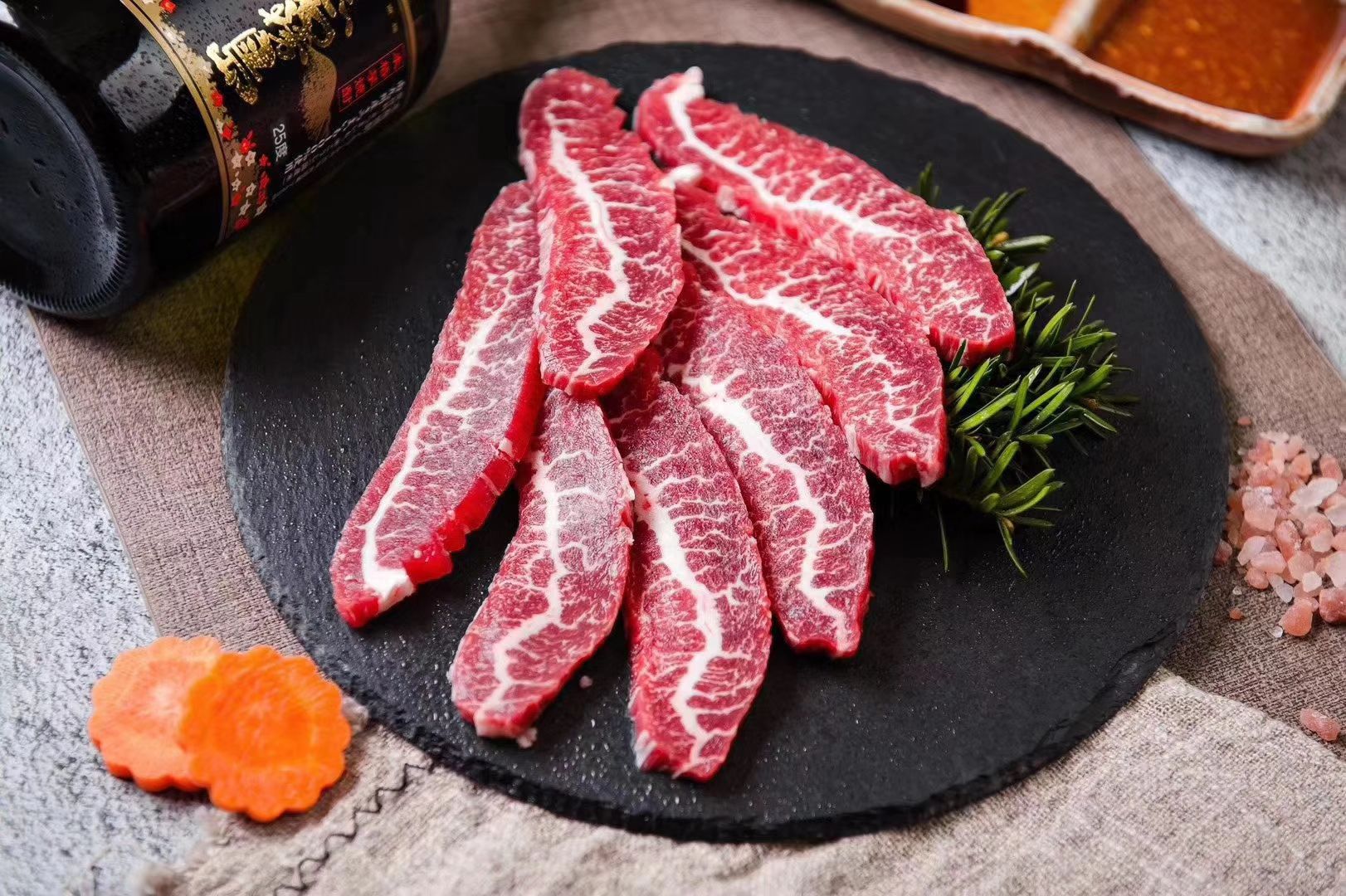 澳洲1265廠谷飼150天黑安格斯牛腩排冷凍牛肉