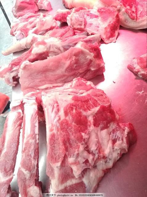  农家土猪排骨，无饲料剂