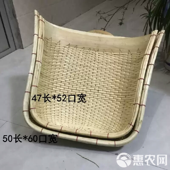 纯手工柳编藤编竹编簸箕农用家用大中小号柳条簸箕筲箕笸箩筐包邮