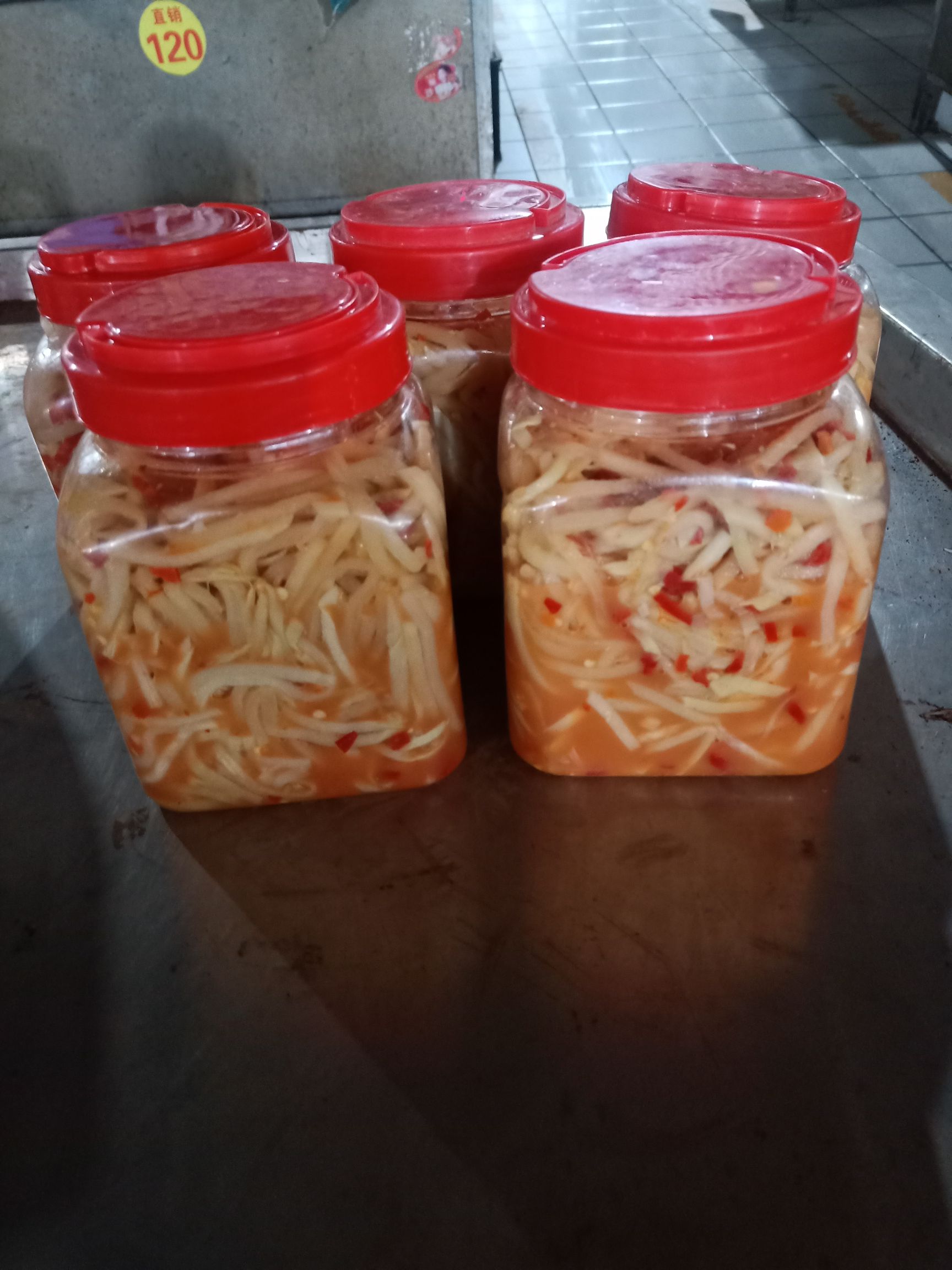 云南普洱农家腌制酸笋