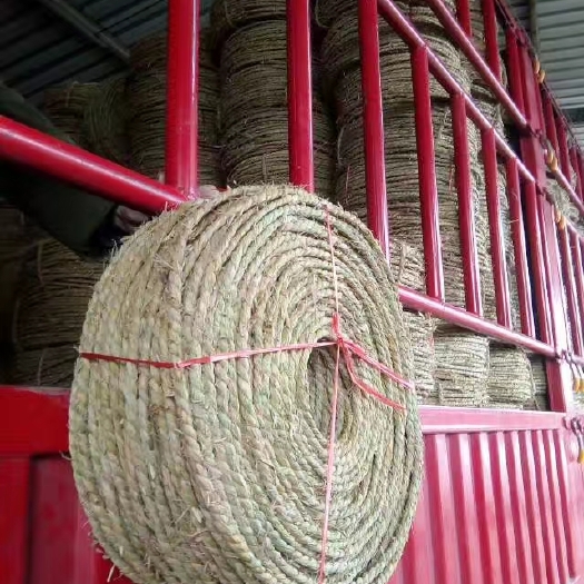 盐城草绳手工编织搓草绳