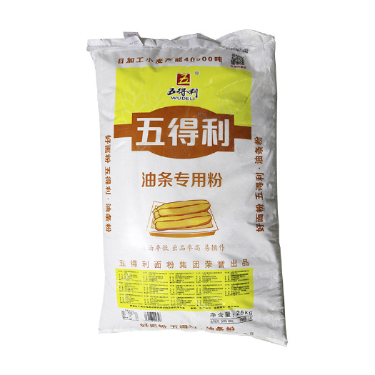 宜兴市五得利油条专用粉25kg粉拉条子粉拉面粉家用商用大容量包装