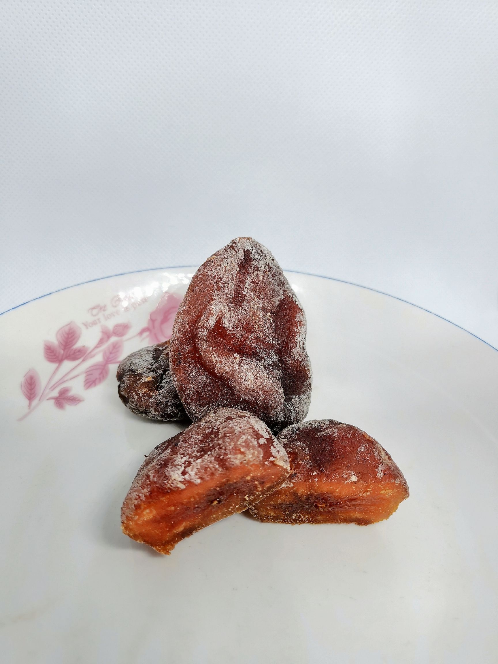 农家柿饼  产品自然上霜，不添加任何防腐剂，天然手工农产品