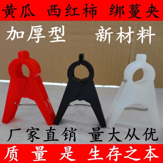 无棣县吊秧夹吊蔓夹扶蔓夹绑蔓夹熟料加厚厂家直销量大优惠
