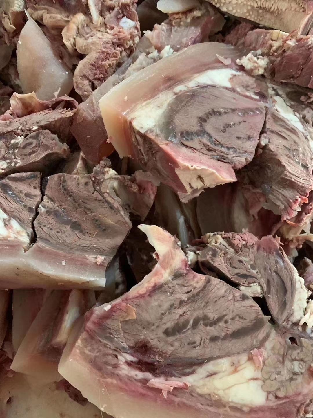 全熟牛头肉！ 全去骨加工！  清水煮！ 质量稳定！
