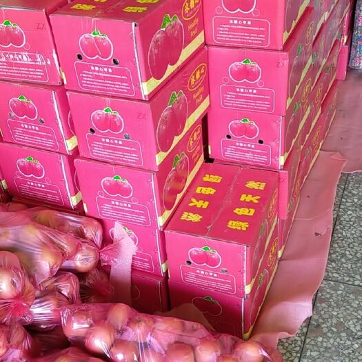 茶陵县陕西精品红富士苹果