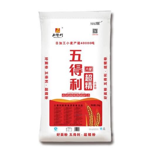 大名县小麦粉  五得利六星超精粉