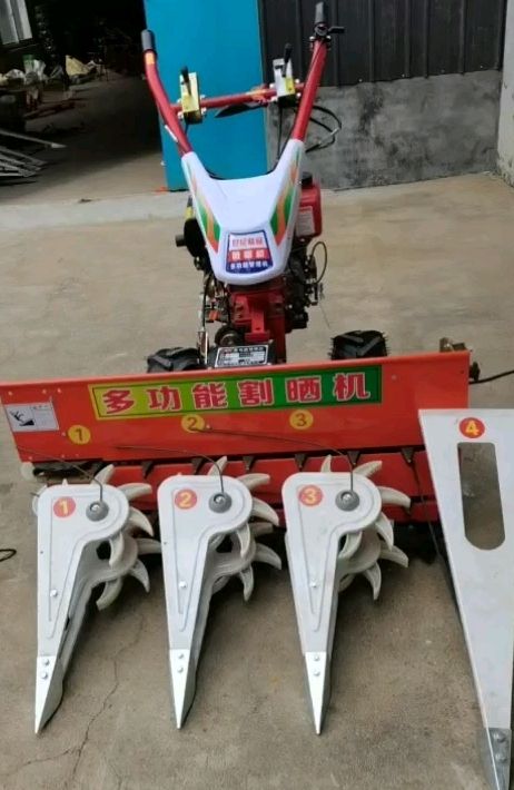 割晒机，艾草割晒机，辣椒割晒机，谷子割晒机，等多功能