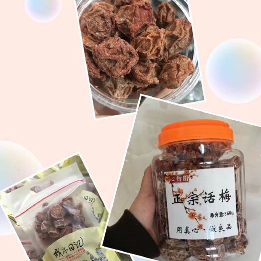 揭西县正宗大话梅孕妇早期休闲零食酸甜九制青梅蜜饯果干乌梅子