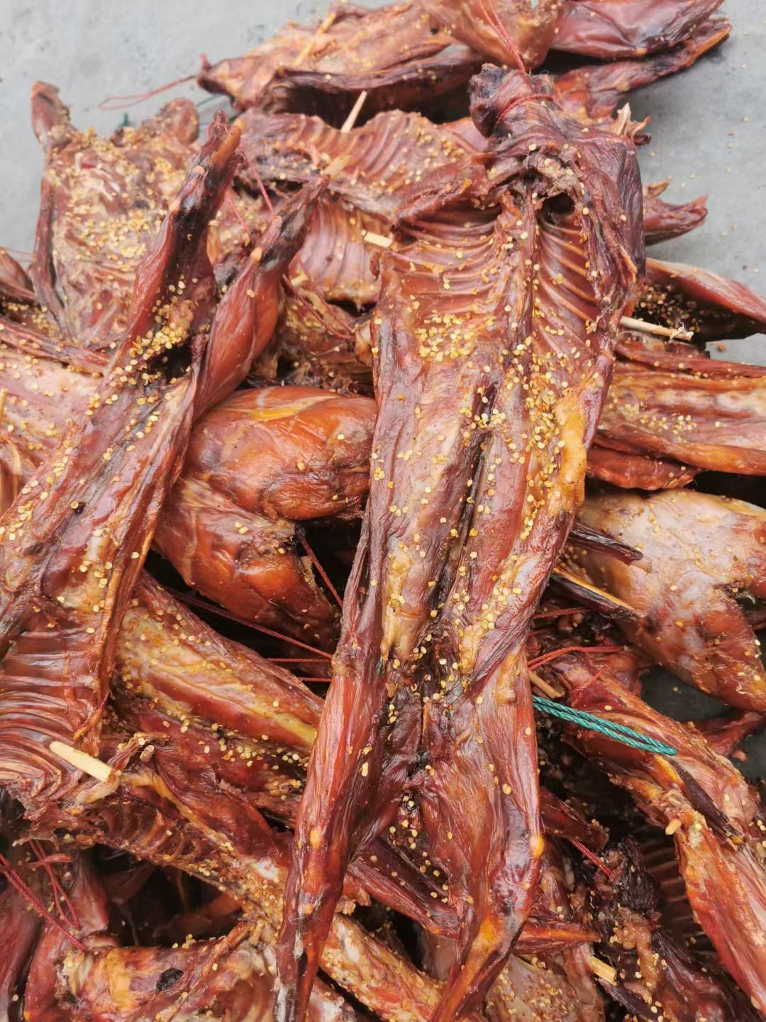 腊兔，烟熏麻辣兔，江湖地摊，展销会销售产品