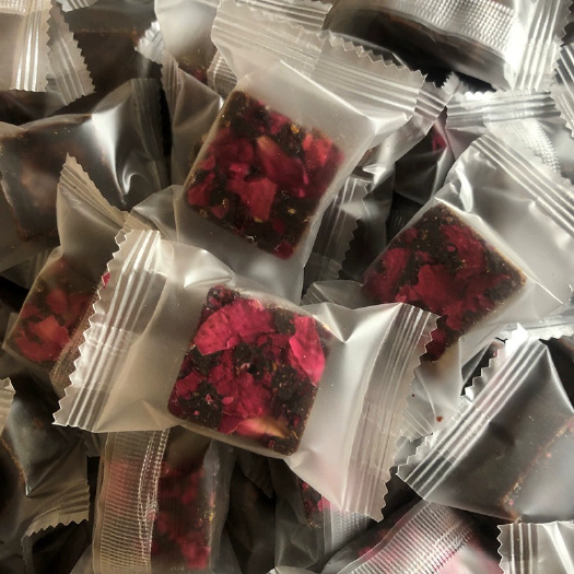 昆明【云南古法黑糖】独立包装黑糖红糖姜茶重瓣玫瑰花生姜味红枣味