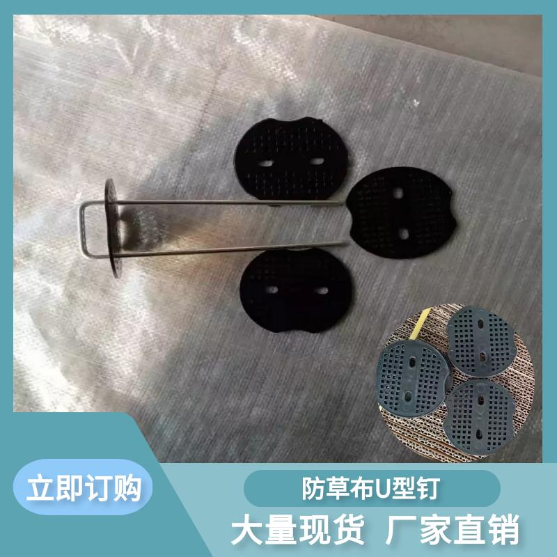地布钉防草布地钉u型假草坪钉园艺地钉地膜三维网固定器钢丝地钉