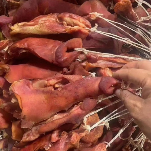 成都腊猪舌  腊猪拱嘴，腌腊制品，江湖地摊，展销会销售产品