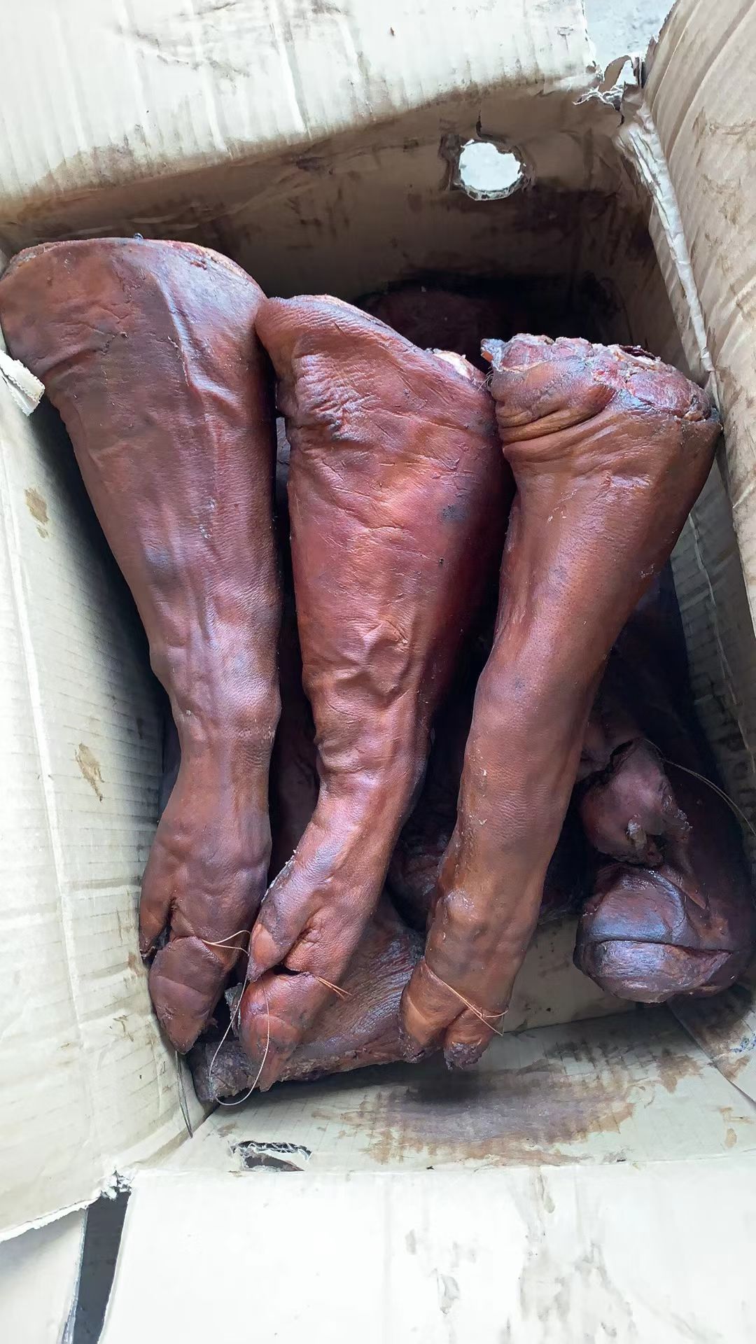 腊猪脚  腊猪蹄，烟熏腊肉，江湖地摊，展销会，景区农家乐销售火爆产品