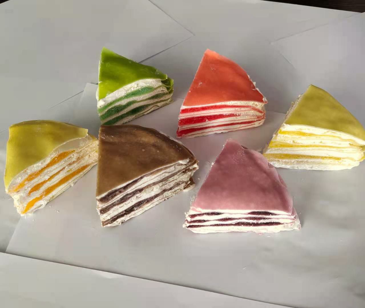 千层蛋糕 网红榴莲千层，六拼千层，海盐蛋糕，冰乳酪等各类网红产品