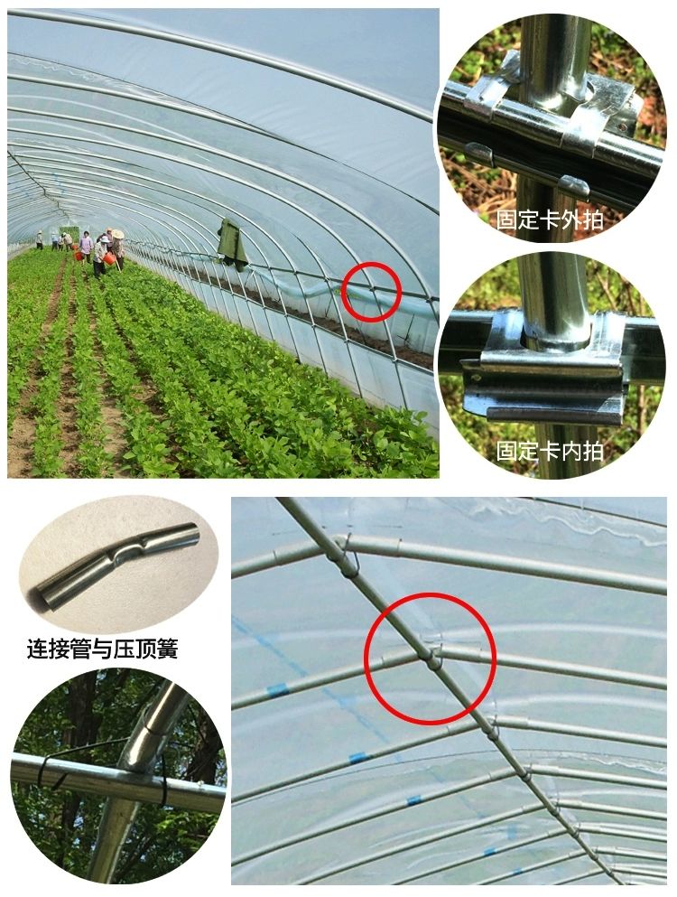 种植大棚  大棚骨架  质保十年  可货到付款