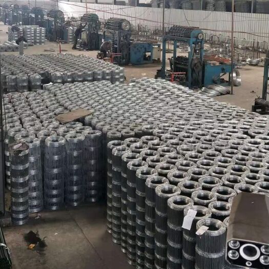 安平县护栏网  荷兰网铁丝网牛栏网圈牛羊果园围栏圈地专用网圈鸡鸭鹅