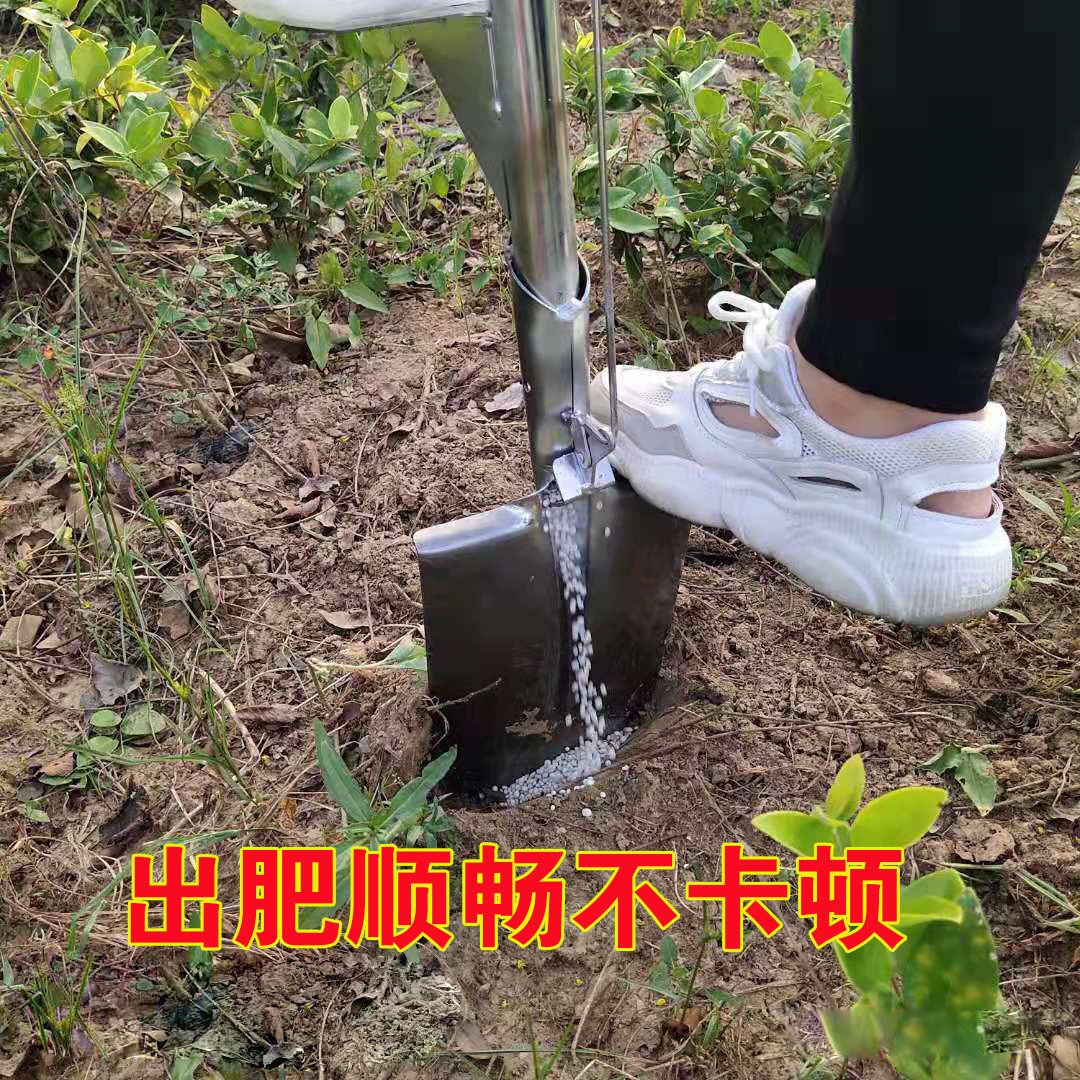 施肥器  果树施肥农用多功能全自动硬地施肥机蔬菜庄稼追肥器农用工具