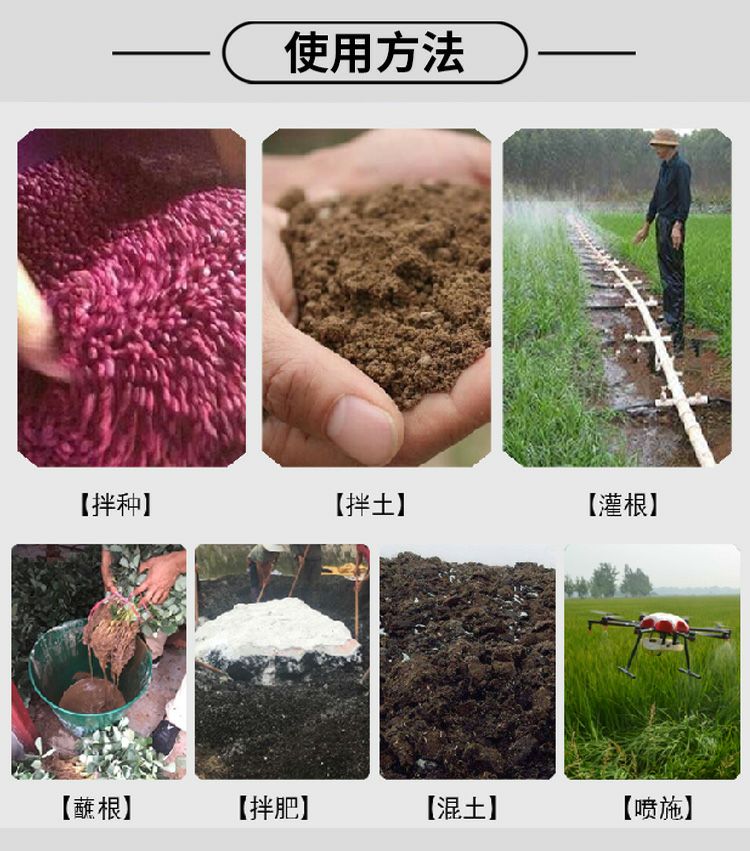 哈茨木霉菌微生物菌肥改良土壤根腐病土传病害灰霉霜霉白粉生根剂