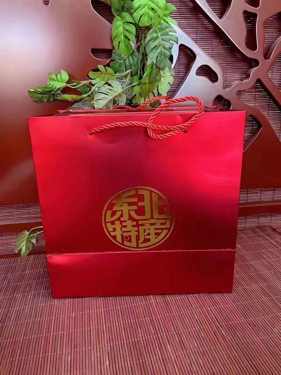 长白山人参 长白山精品山参礼盒 高档双层礼盒